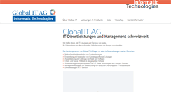 Desktop Screenshot of global-it.ch